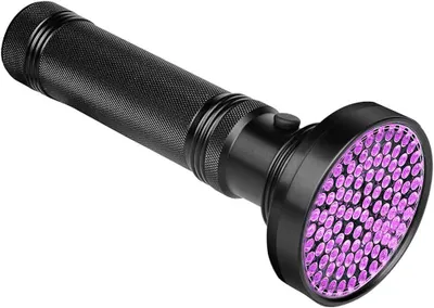 Productafbeelding van UV-zaklamp met 100 LED's - 395 nm - waterdicht - voor het opsporen van urinevlekken