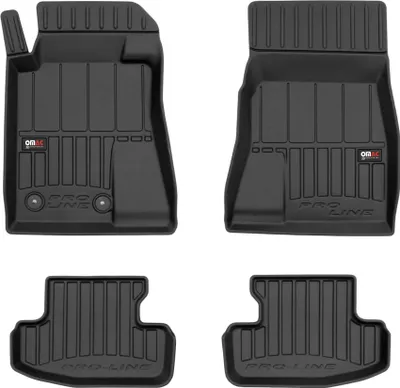 Immagine prodotto di 2015-2025 Ford Mustang Coupe tappetini TPE nero 4 pz
