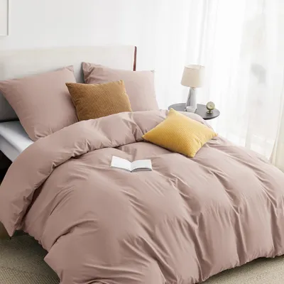 Produktbild von Bettwäsche Set 200x200 cm - 1 Bettbezug und 2 Kissenbezüge