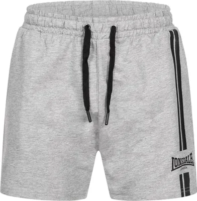 Image de Short homme coupe régulière ARDCHARNICH Marl Grey/Black XL Lonsdale