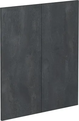 Produktbild von Küchenfront Vicco R-Line Schwarz Beton 59.2 x 71.3 cm Möbelfront für den Unterschrank, Model 42812
