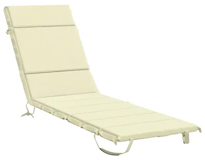 Obrázok produktu pre Polstrovanie na ležadlo GEMERT, 100 % polyester, krémová farba, 200 x 50 x 3 cm
