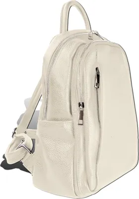 Produktbild von Cityrucksack beige Toscanto Rucksack Leder D2ORTM101RI