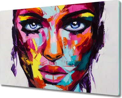 Produktbild von Coloray Schneidebrett Herdabdeckplatte 80x52 cm Kochplattenabdeckung Küchenbrett Hackbrett - Frauen