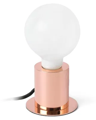 Image de Dix lampe de table en cuivre à 1 lumière