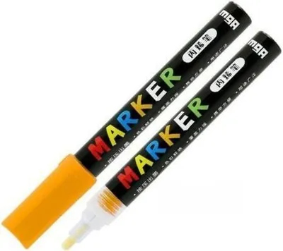 Produktbild von Acrylmarker 1-2mm orange (6Stk) M&G