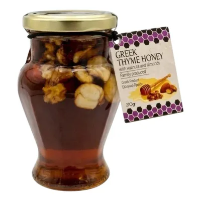 Produktbild von Physis of Crete Thymianhonig mit Walnüssen und Mandeln 270 g