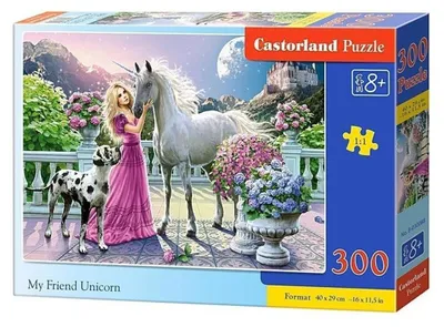 Produktbild von Castorland My Friend Unicorn  Puzzle 300 Teile   B-030088