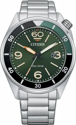 Produktbild von Citizen AW1718-88X Silbrig/Stahl Schraubenfoermig