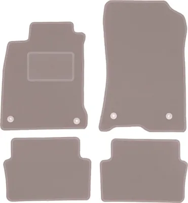 Produktbild von Beige Veloursmatten für: Renault Laguna III Liftback, Kombi (2007-2015)