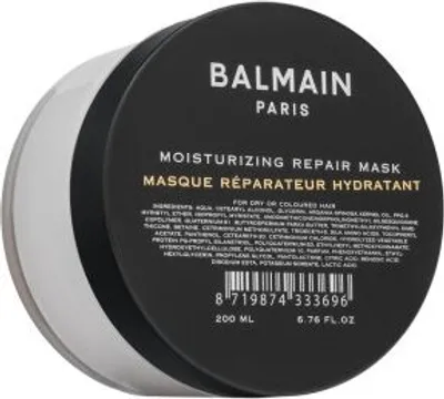 Immagine prodotto di Balmain Maschera idratante riparatrice Maschera rinforzante per capelli danneggiati 200 ml