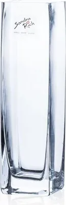 Produktbild von 4er Set Glasvasen Blumenvasen SQUARE H. 20cm 6x6cm rechteckig Sandra Rich