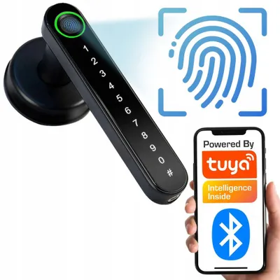 Produktbild von Tuya Intelligenter Türgriff Fingerabdruck PIN-Tastatur Bluetooth