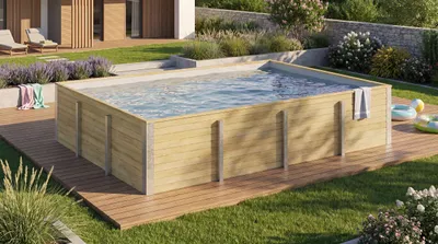 Produktbild von weka Massivholzpool Siarago Gr. 2