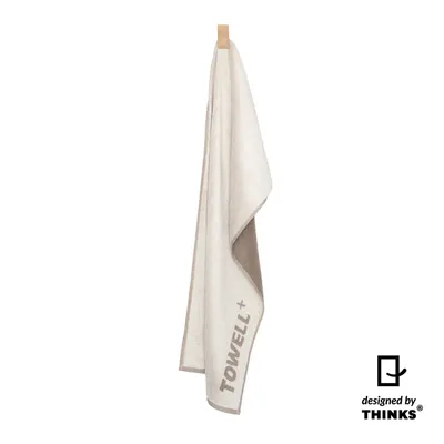 Produktbild von Towell Multifunktions-Handtuch in Beige mit Clip Hellbraun
