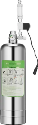 Produktbild von 5L sada generátoru CO2 pro dvojitá akvária Systém generátoru CO2 z nerezové oceli se solenoidovým ventilem, bublinkový difuzor, sada reaktoru oxidu uhličitého pro akvária s rostlinami