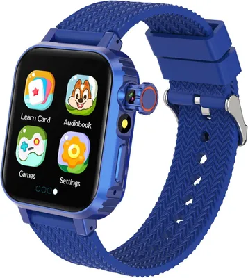 Produktbild von MiracDan Kinder Smartwatch mit 32 Lernspielen, Kamera, Musik, Schrittzähler, Wecker und Taschenlampe für Jungen & Mädchen