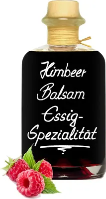 Produktbild von Himbeer Balsam Essig - Spezialität 0,5L mit intensiver Himbeernote 5% Säure
