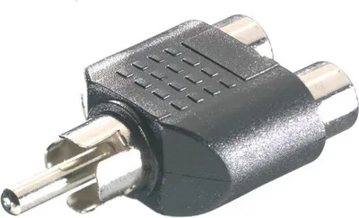Produktbild von Y-Adapter Cinch / 2x Cinch (46026)