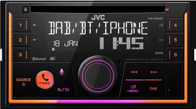 Zdjęcie produktu dla JVC KW-DB95BT - radio samochodowe 2-DIN | CD | Bluetooth | DAB | USB