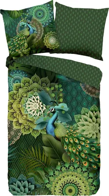 Produktbild von Duvet cover HIP 135x200 + 1* 80x80 cm - mandalas & peacock