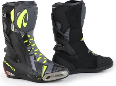 Produktbild von Forma Phantom Motorradstiefel, schwarz/grau/gelb, 43