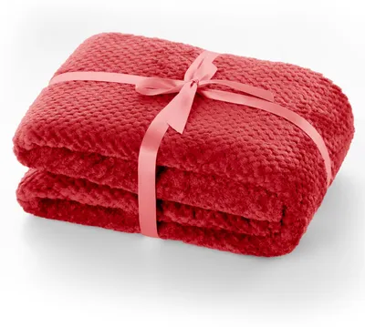 Produktbild von DecoKing RESTILO Steppdecke Rot Weicher Überwurf 150x200 cm
