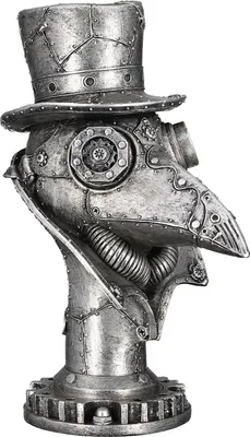 Produktbild von Casablanca by Gilde Dekofigur Skulptur Steampunk Crow H. 23 cm,89296