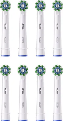 Immagine prodotto di Braun Oral-B EB50-8 spazzolini CrossAction CleanMaximiser confezione da 8 pz