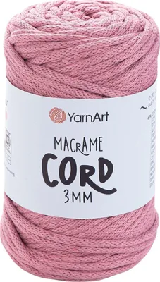 Obrázek produktu pro Yarn Art Macrame Cord 3 mm 85 m 792 Purple Šňůra