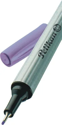 Produktbild von Pelikan Fineliner 96, Fein, Violett, 0,4 mm, Silber, Violett, Deutschland, CE
