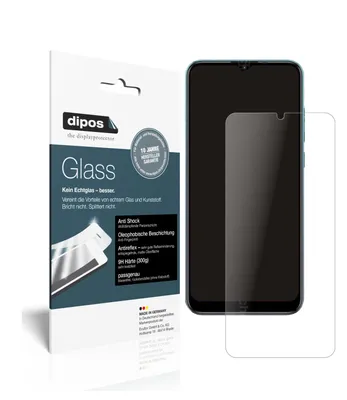 Produktbild von 2x Schutzfolie für Gionee S12 Lite matt - Anti-Shock 9H Folie dipos Glass Kunststoffglas