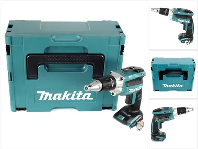 Immagine prodotto di Makita DFS 250 ZJ Avvitatore per cartongesso a batteria 18V  / brushless + Valigetta Makpac - senza batterie, senza caricabatterie