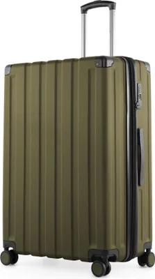 Zdjęcie produktu dla HAUPTSTADTKOFFER - Q-Damm - Duża walizka na kółkach z twardą skorupą XXL, poszerzana walizka 77 cm, 133 litry, awokado