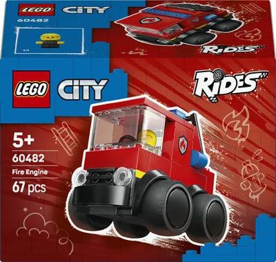 Immagine prodotto di LEGO City Camion dei Pompieri 60482 Set da Costruzione 67 Pezzi per Bambini dai 5 Anni