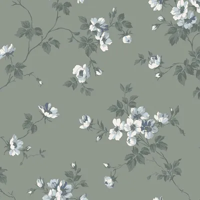 Obrázek produktu pro Duro Tapeta květy zelená - 661116 - 53 cm x 10,05 m