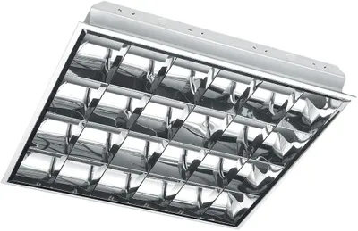 Produktbild von G-TECH Aufbauleuchte RASTRO, LED 60,4x60 T8 LED, G13, AC220-240V, 50/60Hz, IP20, mit Verkabelung.