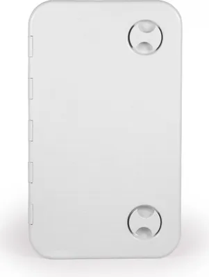 Produktbild von Inspektionsluke für Boote, 277 x 525 mm, aus schlagfestem Kunststoff, weiß