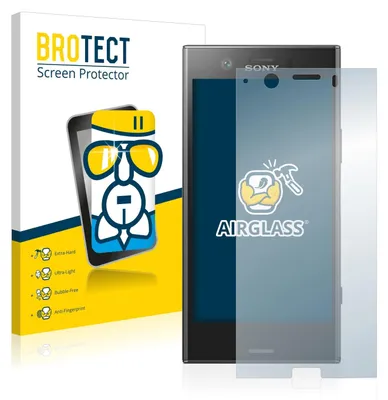 Produktbild von BROTECT Schutzglas für Sony Xperia XZ1 Compact Schutzfolie Panzer Folie Glas Display Schutz klar