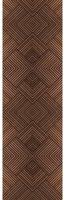 Image de Papier peint adhésif en vinyle, vendu au mètre – Autocollant mural imitation lambris – MODERN DUNKEL – 60 x 200 cm