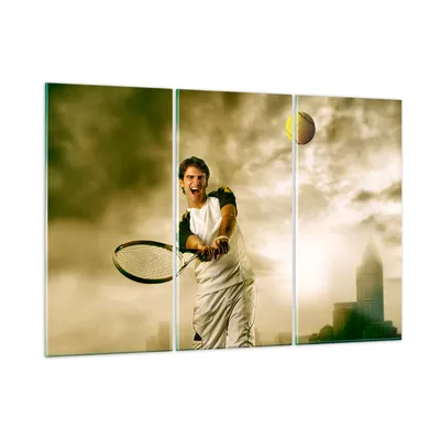 Produktbild von Bilder auf glas - Aktivität Ball Wettbewerb - 105x70cm - Glasbilder - Wandbilder - Kunstdruck - zum Aufhängen bereit - Wanddekoration aus Glas - Glas Bilder - Wandbild auf Glas - GCE105x70-2107