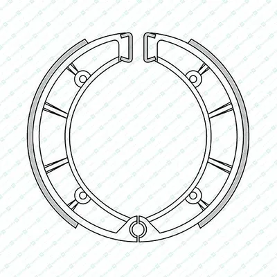 Produktbild von Newfren Bremsbacke Standard GF0206