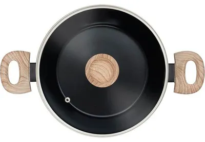 Immagine prodotto di Casseruola con coperchio –  – Cook & Care – 24 cm – Rivestimento antiaderente – Adatta all'induzione – Senza PFAS