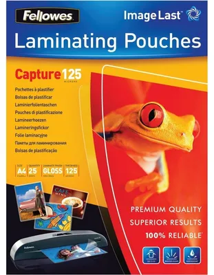 Produktbild von Fellowes 5396301, Transparent, Glänzend, A4, 0,125 mm, 310 mm, 214 mm