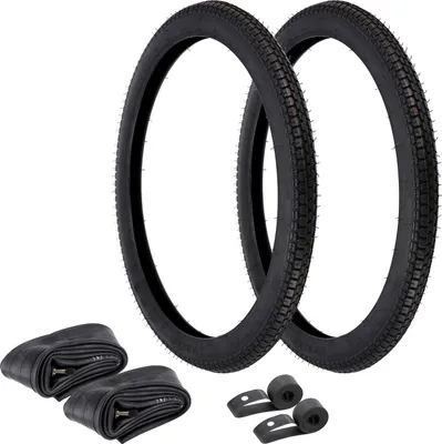 Produktbild von Set: 2x Reifen 2,25 x 26 IRC Roadster Nr-1 + 2x Schläuche + 2x Felgenband, für SR 1