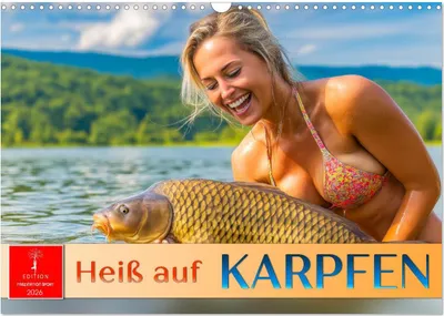 Produktbild von Heiß auf Karpfen (Wandkalender 2026 DIN A3 quer), CALVENDO Monatskalender
