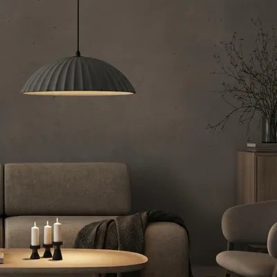 Productafbeelding van Hanglamp Ammos grijs Ø 50cm