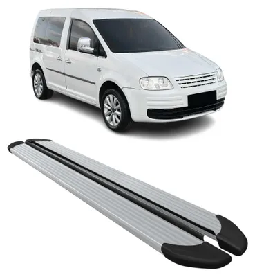 Image de Bas de caisse Marchepieds bas de caisse pour VW Caddy 2003-2020 L1 Court Argent, Image générée par une IA