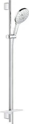 Zdjęcie produktu dla GROHE Rainshower Smartactive 150, 90 cm, 1,75 m, Ściana, Chrom, G1/2