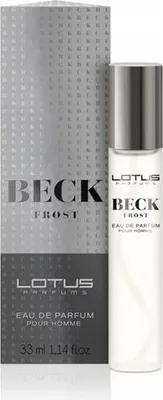 Obrázek produktu pro LOTUS PARFUMES 016 BECK Frost MAN, Parfémovaná voda pro muže 33 ml